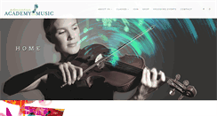 Desktop Screenshot of edmontonacademyofmusic.com